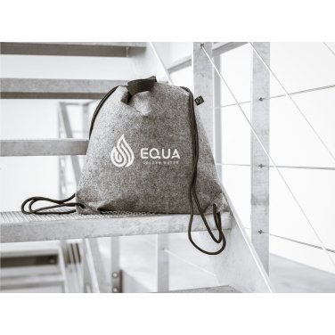 Logotrade promotional item image of: GRS RPET Felt PromoBag Plus backpack